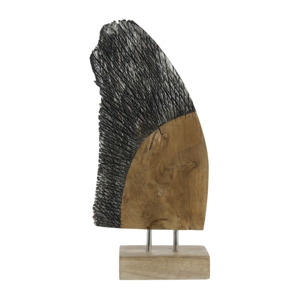 Artekko Woody Επιτραπέζιο Διακοσμητικό από Ξύλο Teak (32x10x40)cm