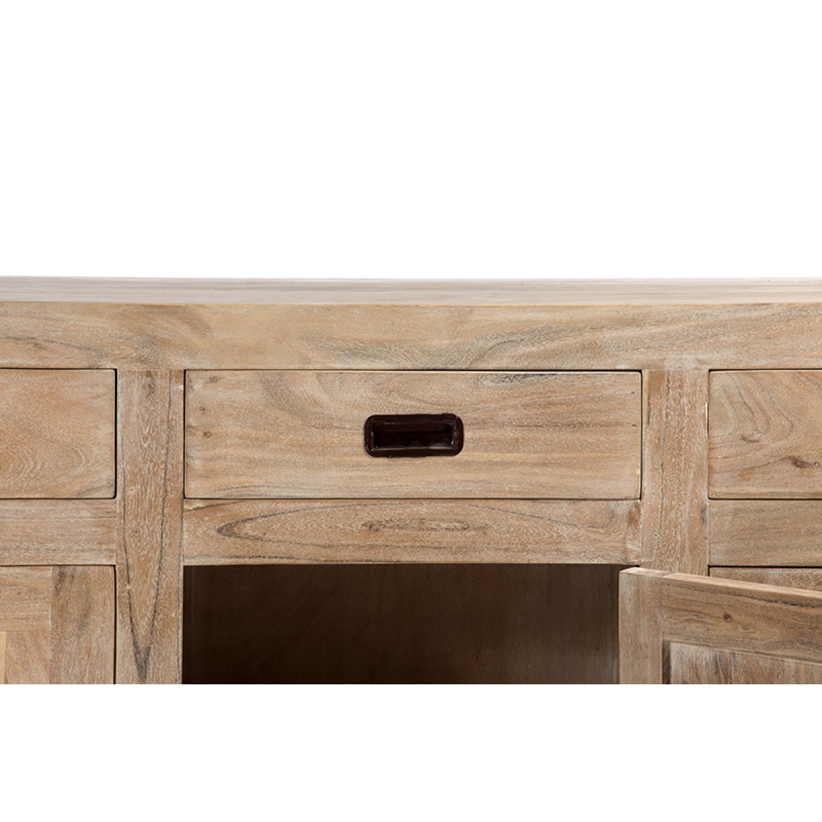 Artekko Attari Ξύλινος Μπουφές σε Λευκή Απόχρωση (150x40x90)cm