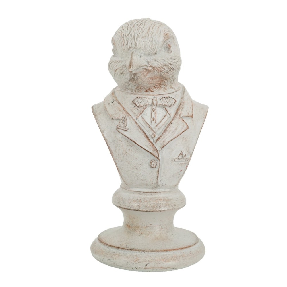 Artekko Bird Διακοσμητικό Πουλί Ρητίνης σε Λευκή Πατίνα (10.5x10.5x21)cm Artekko Bird Διακοσμητικό Πουλί Ρητίνης σε Λευκή Πατίνα (10.5x10.5x21)cm