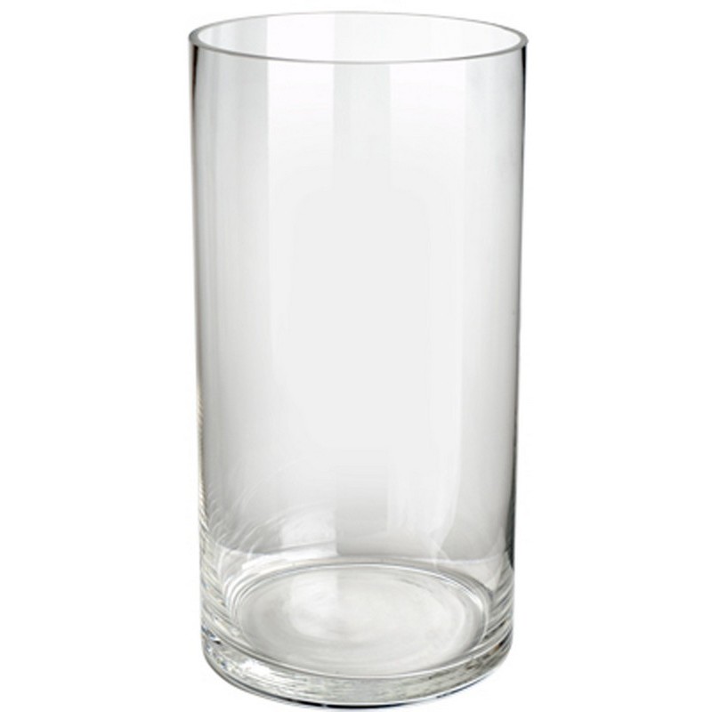 Artekko Glassy Γυάλινο Διάφανο Βάζο (11.7x11.7x29)cm
