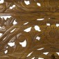 Artekko Panel Ξύλινο Σκαλιστό Διακοσμητικό Τοίχου Πάνελ (160x160x5)cm