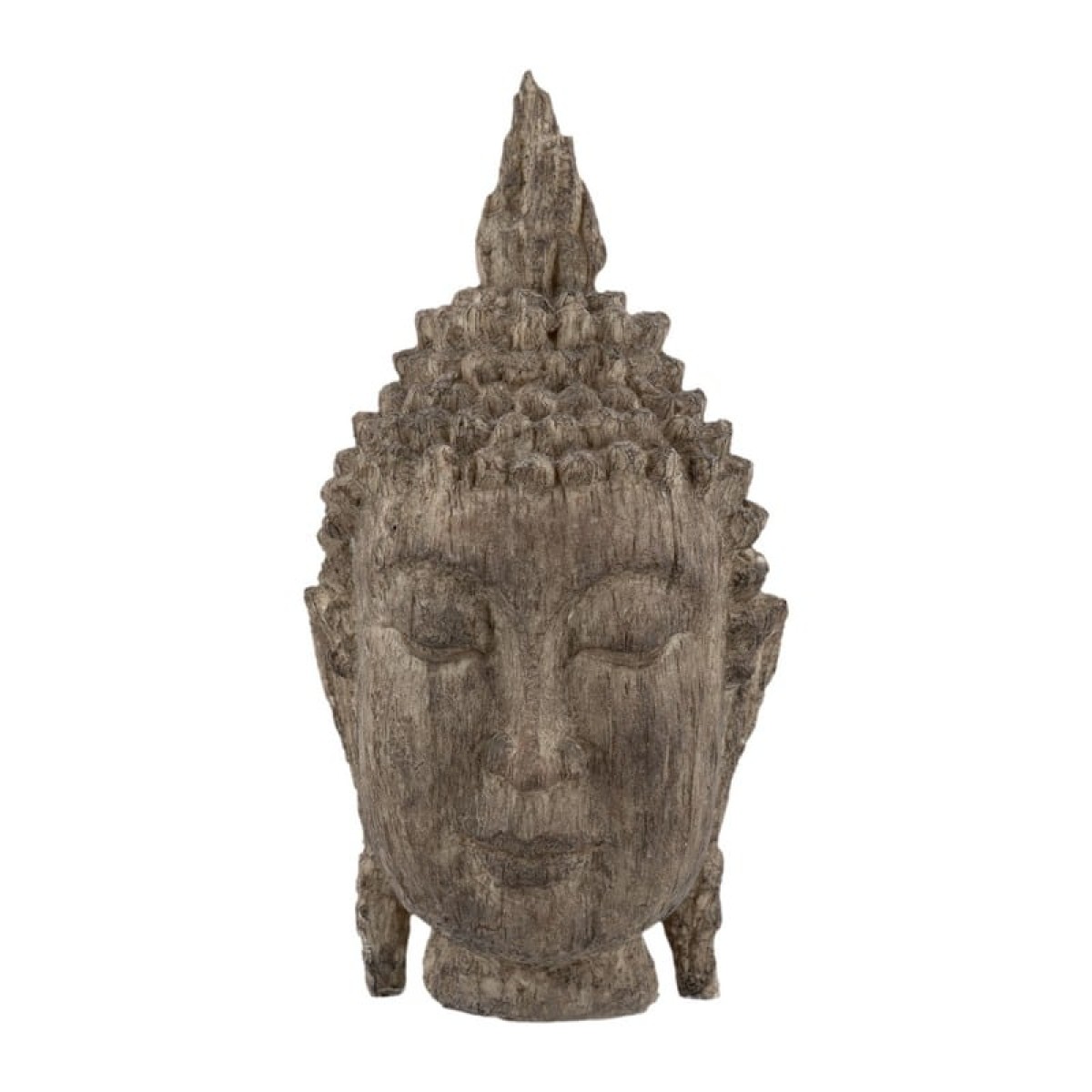 Artekko Buddha Διακοσμητικό Κεφάλι Βούδα Καφέ