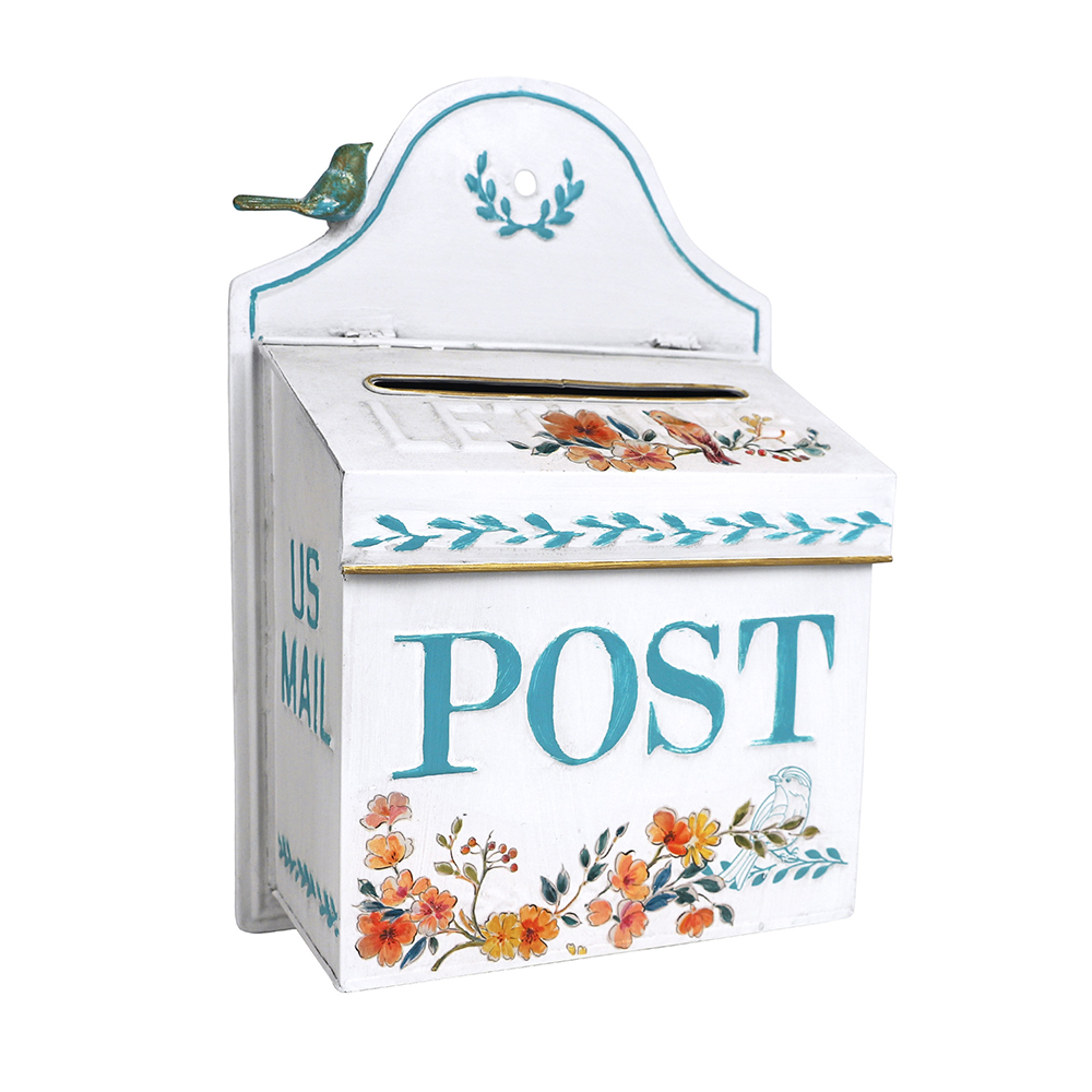 Artekko Mailbox Λευκό Μεταλλικό Γραμματοκιβώτιο (29x13x42)cm