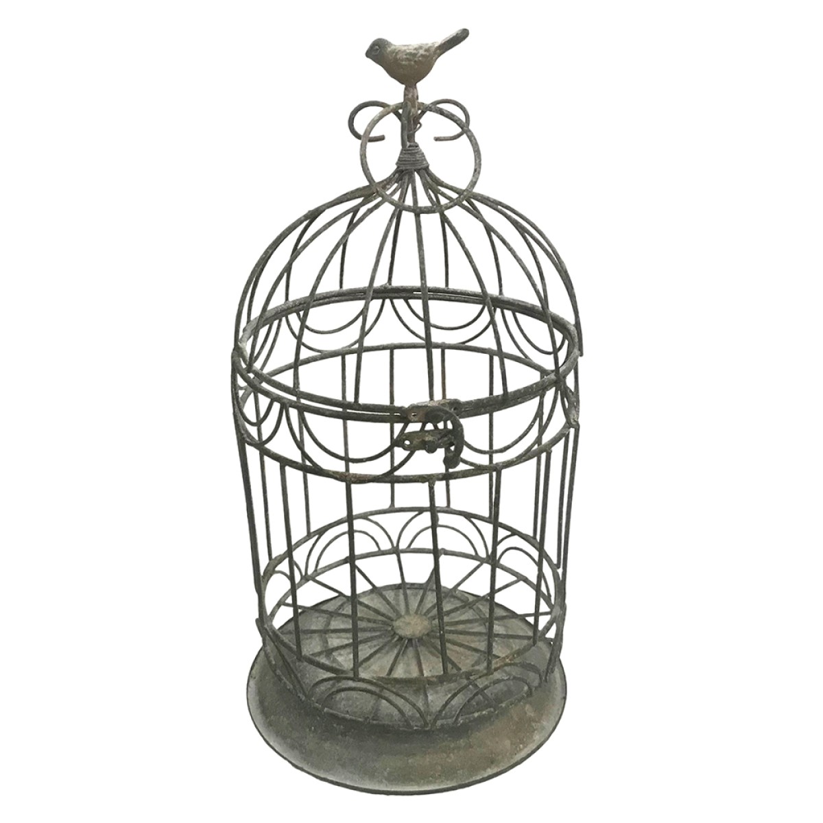 Artekko Cage Πράσινο Μεταλλικό Διακοσμητικό Κλουβί (20x20x40)cm