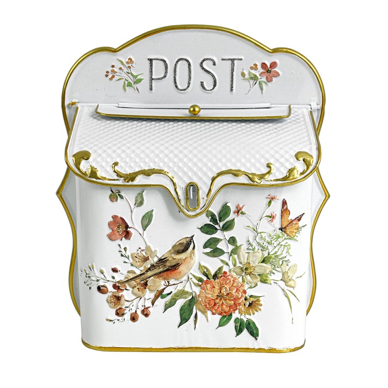 Artekko Mailbox Λευκό Μεταλλικό Γραμματοκιβώτιο (27x12x32)cm