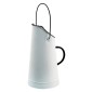 Artekko Jug Λευκή Μεταλλική Κανάτα (20x16x30)cm