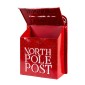 Artekko Xmas Mailbox Κόκκινο Μεταλλικό Γραμματοκιβώτιο (26x12x35)cm