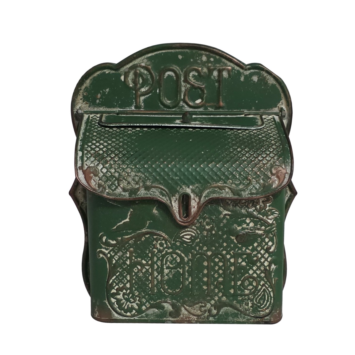 Artekko Mailbox Πράσινο Μεταλλικό Γραμματοκιβώτιο (31x12x28)cm