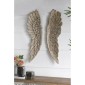 Artekko Angel Wings Μπεζ Διακοσμητικά Φτερά Τοίχου από Μαγνήσιο (29.2x7.6x104)cm 2pcs