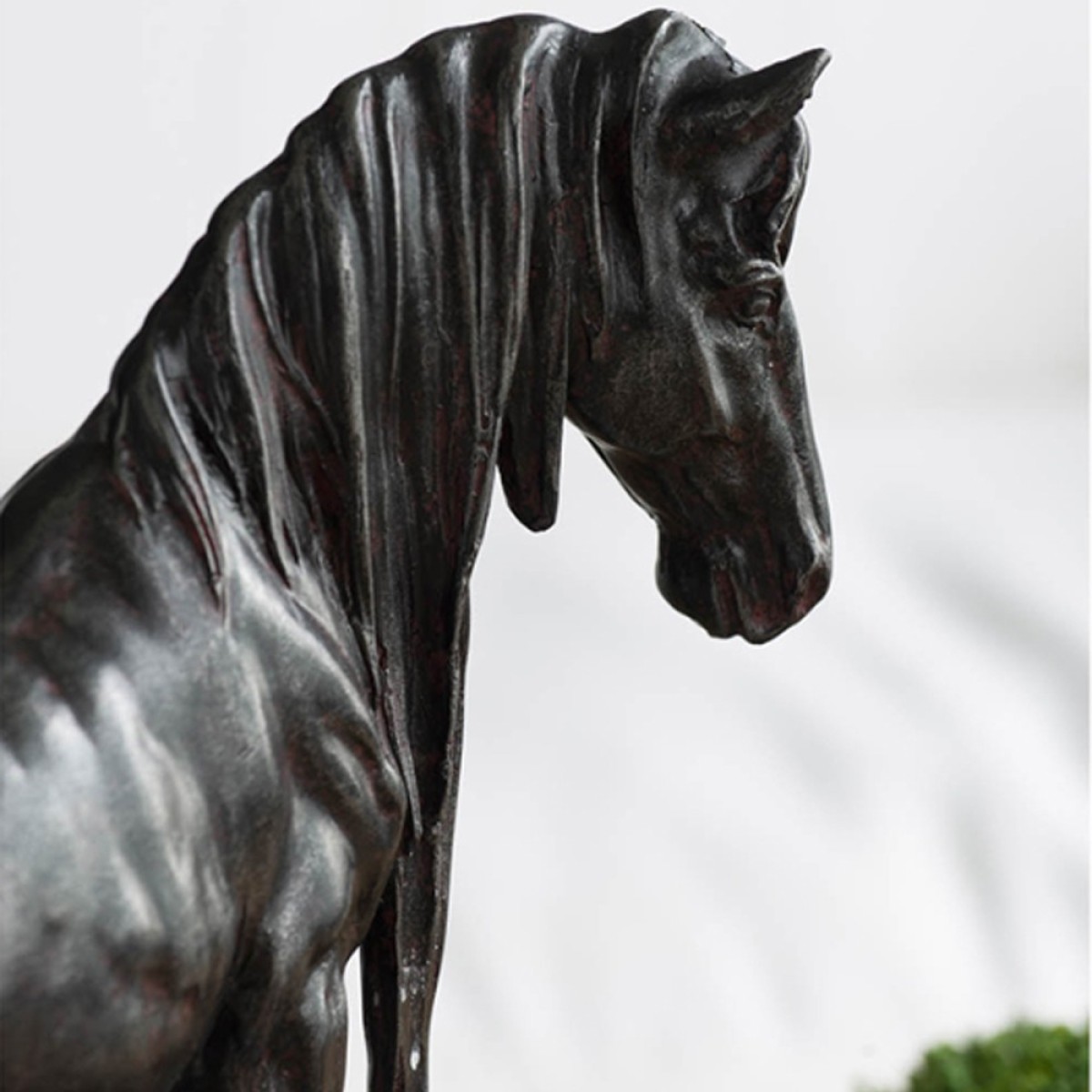 Artekko Horse Καφέ Διακοσμητικό Άλογο Ρητίνης (23.1x10.2x24.1)cm