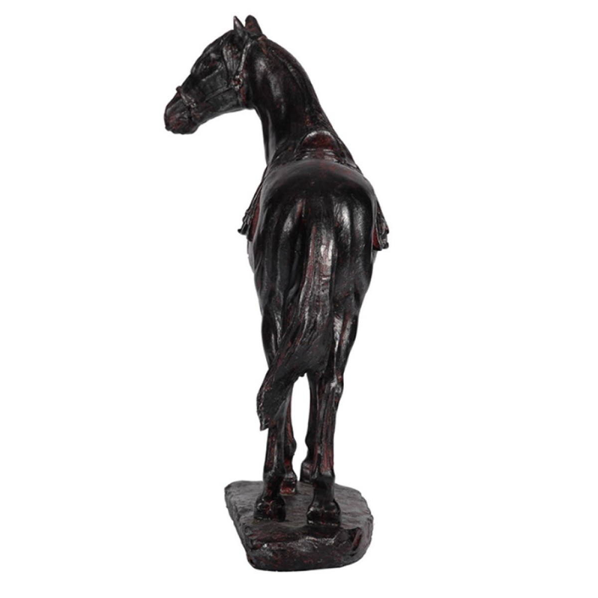 Artekko Horse Καφέ Διακοσμητικό Άλογο Ρητίνης (23.1x10.2x24.1)cm