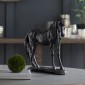Artekko Horse Καφέ Διακοσμητικό Άλογο Ρητίνης (23.1x10.2x24.1)cm
