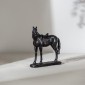 Artekko Horse Καφέ Διακοσμητικό Άλογο Ρητίνης (23.1x10.2x24.1)cm
