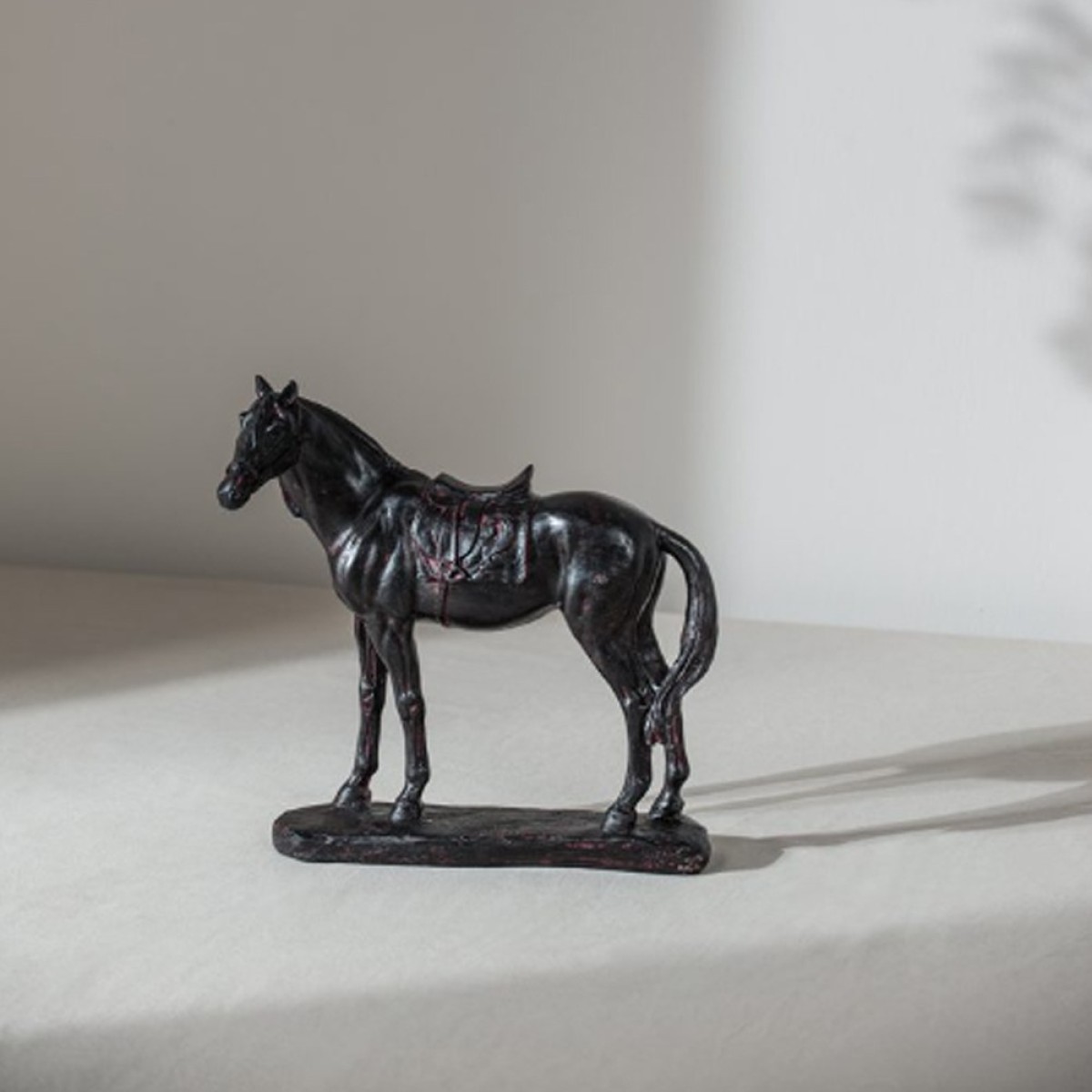 Artekko Horse Καφέ Διακοσμητικό Άλογο Ρητίνης (23.1x10.2x24.1)cm