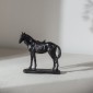 Artekko Horse Καφέ Διακοσμητικό Άλογο Ρητίνης (23.1x10.2x24.1)cm