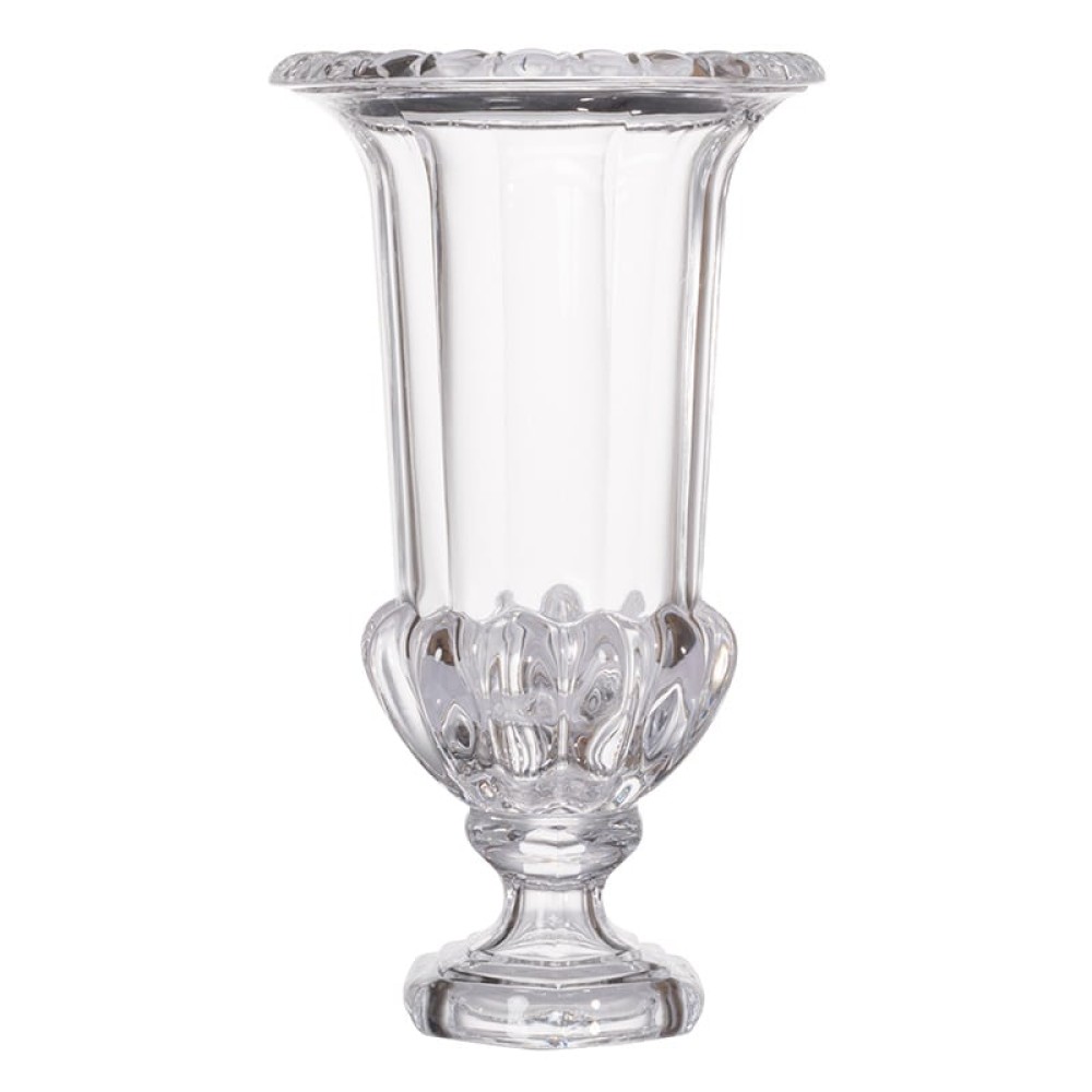 Artekko Urn Διάφανο Γυάλινο Διακοσμητικό Βάζο (21x21x37.5)cm