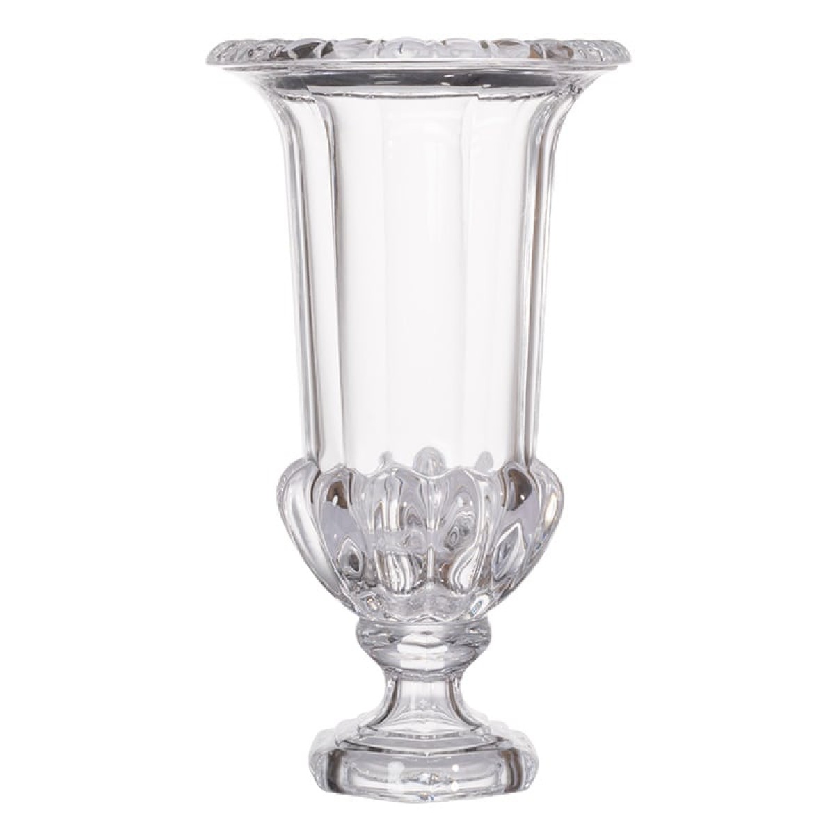 Artekko Urn Διάφανο Γυάλινο Διακοσμητικό Βάζο (21x21x37.5)cm