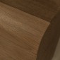 Artekko Asos Καφέ Μπουφές MDF (200x45x87)cm με Καθρέπτη (81x81x5)cm 2pcs