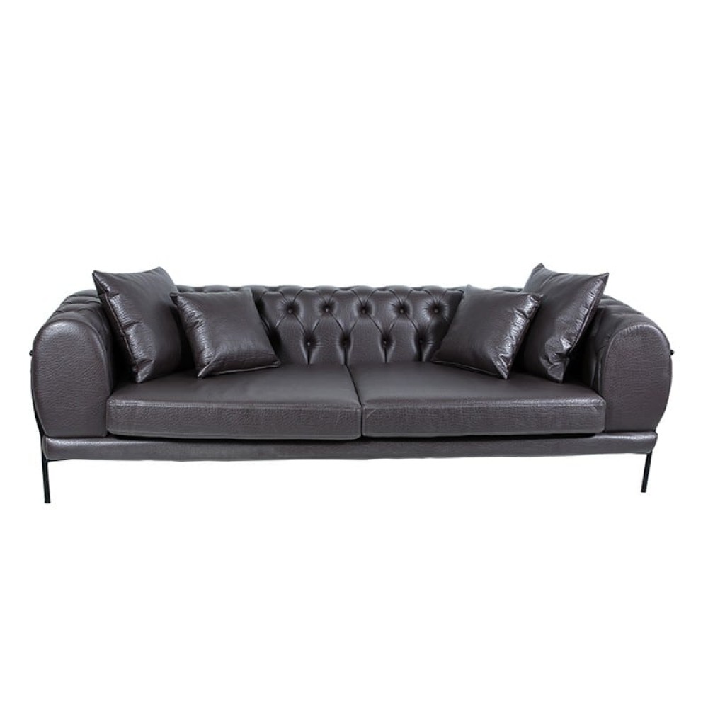 Artekko Zroisac Καναπές Τετραθέσιος με Τεχνόδερμα (275x95x72)cm