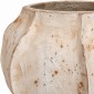 Artekko Raw Μπεζ Τσιμεντένια Γλάστρα με Οπή Αποστράγγισης (41.5x41.5x30.5)cm