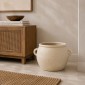 Artekko Raw Εκρού Τσιμεντένιο Κασπώ (36x30x27)cm