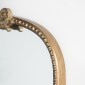 Artekko Dia Χρυσός Μεταλλικός Καθρέπτης Τοίχου (61x3.8x106)cm