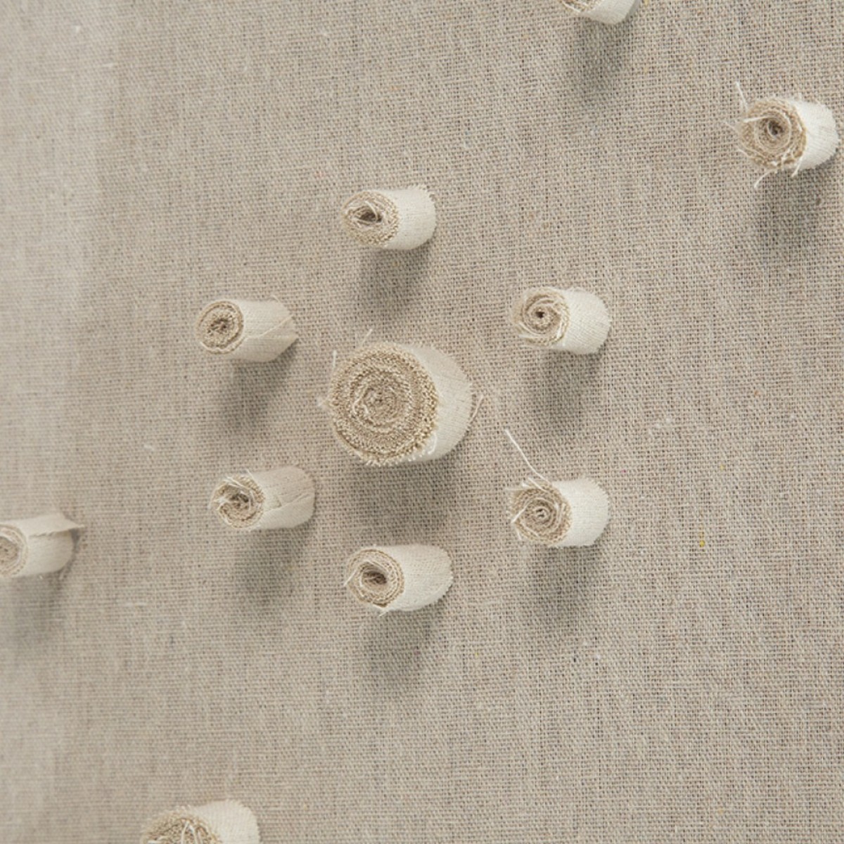 Artekko Mosaic Μπεζ Διακοσμητικός Πίνακας με Υφασμάτινη Τεχνοτροπία σε Plexiglass Κορνίζα (60x5x60)cm