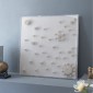Artekko Mosaic Μπεζ Διακοσμητικός Πίνακας με Υφασμάτινη Τεχνοτροπία σε Plexiglass Κορνίζα (60x5x60)cm