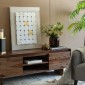 Artekko Mosaic Διακοσμητικός Πίνακας Plexiglass/Κεραμικό Μπεζ/Λευκό (60x4x80)cm
