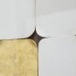 Artekko Mosaic Διακοσμητικός Πίνακας Plexiglass/Κεραμικό Μπεζ/Λευκό (60x4x80)cm