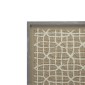 Artekko Mosaic Διακοσμητικός Πίνακας με Χαρτί Ξύλο Γυαλί Μπεζ (60x60x3)cm Σετ/2