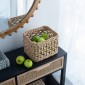Artekko Hyacinth Διακοσμητικά Κουτιά Καλάθια από Υάκινθο Νερού (52x30x35)cm Σετ/4
