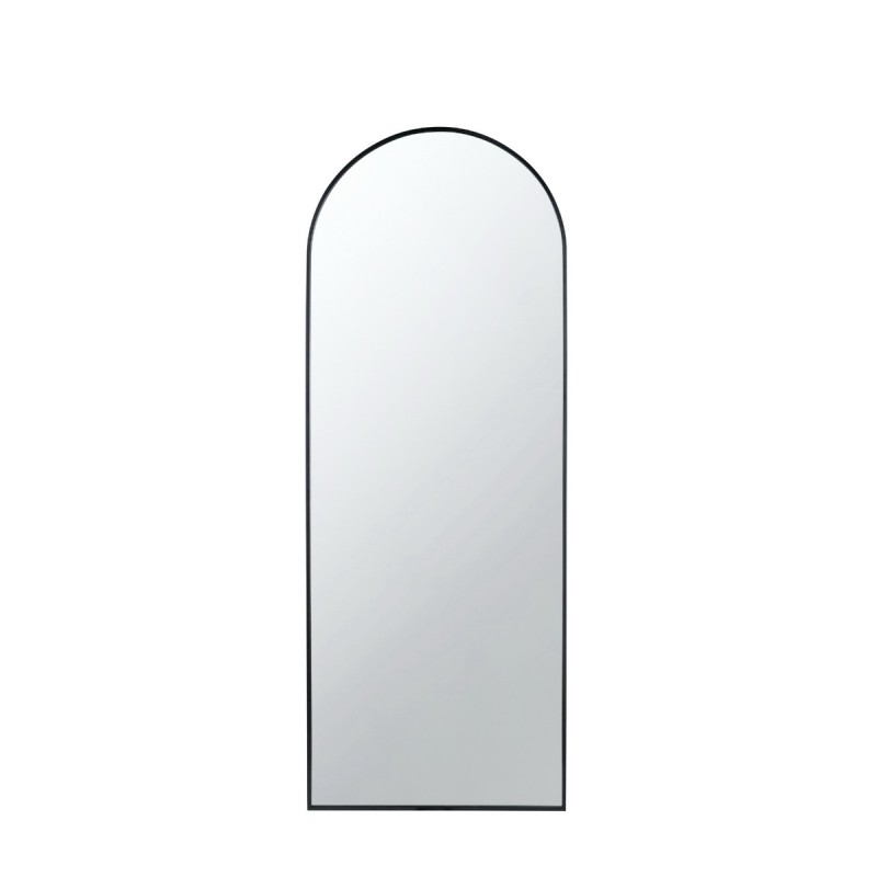 Artekko Dia Μαύρος Μεταλλικός Καθρέπτης Δαπέδου (71.1x2.5x188)cm