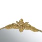 Artekko Dia Καθρέπτης Τοίχου Μέταλλο Γυαλί Χρυσό (101x5x89)cm
