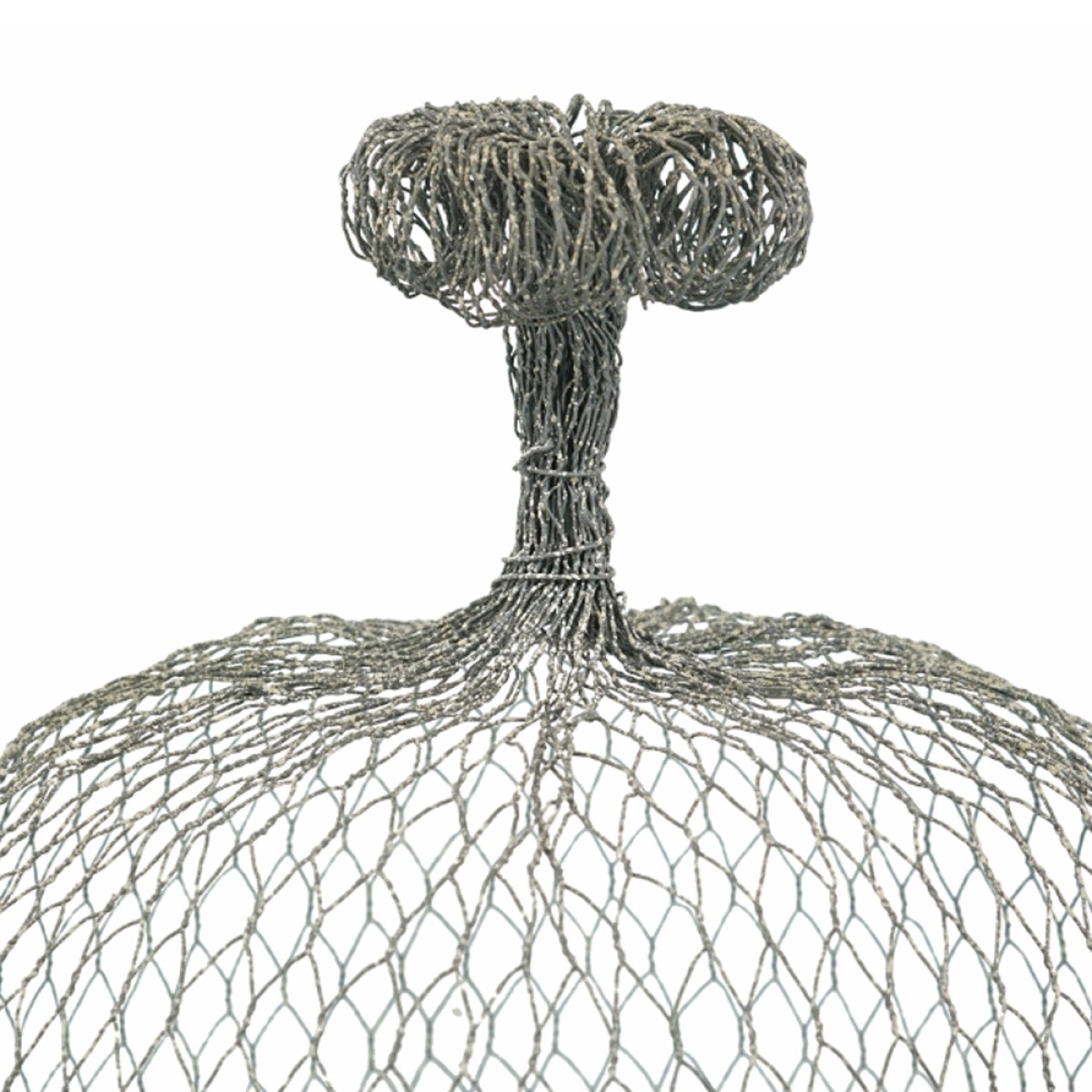 Artekko Cloche Διακοσμητικά Φανάρια με Σύρμα Μέταλλο Γκρι (33x33x90)cm Σετ/2