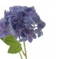 Artekko Real Touch Κλαδί με Μοβ Ορτανσία από Πολυεστέρα (10x25x76)cm