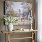 Artekko Real Touch Κλαδί με Λευκό Δελφίνιο από Πολυεστέρα (12x14x91)cm