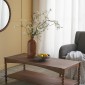 Artekko Real Touch Ιβουάρ Κλαδί Κερασιάς από Πολυεστέρα (16x7x96)cm