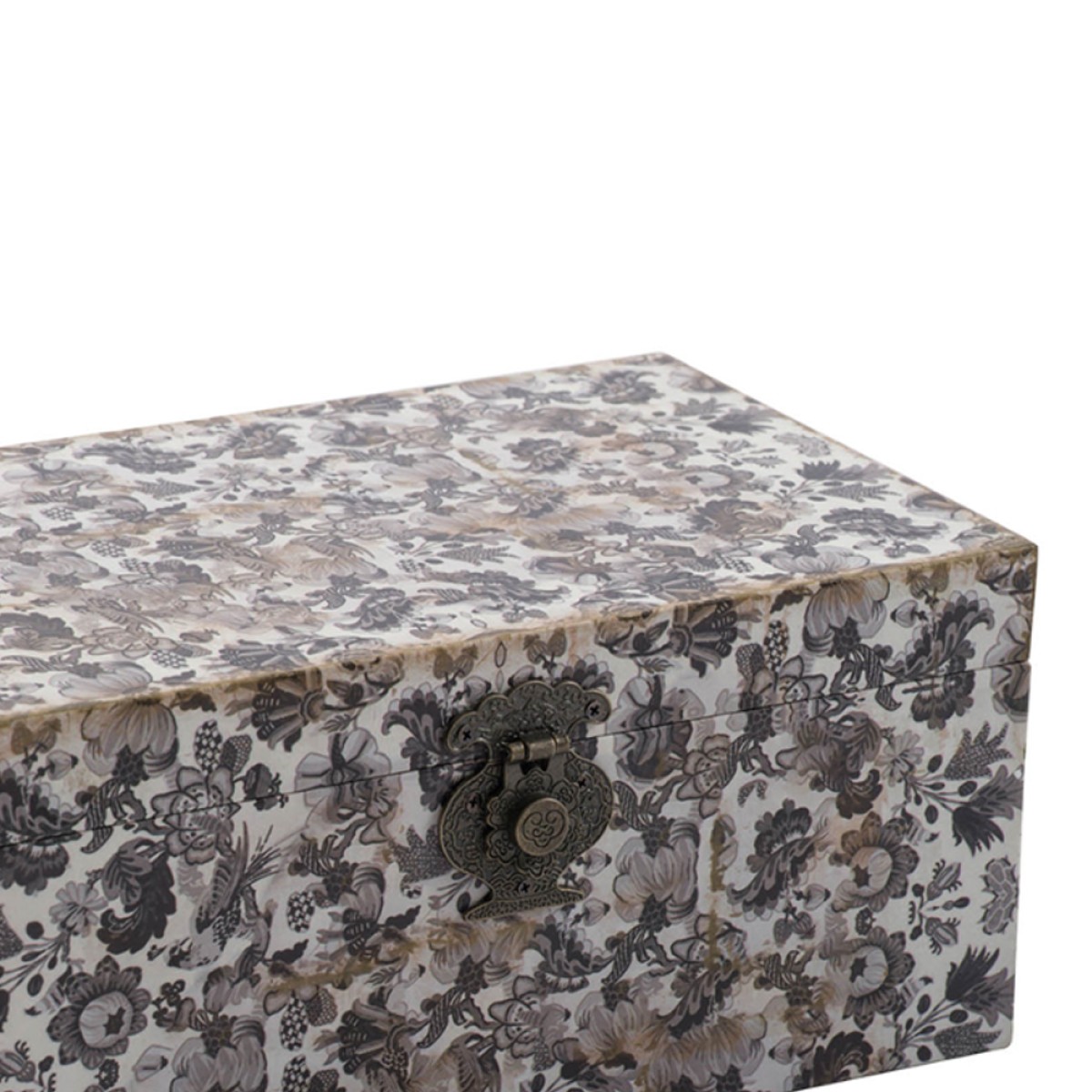 Artekko Box Διακοσμητικό Κουτί Κοσμηματοθήκη MDF Πολύχρωμο (19x31x14)cm Σετ/3