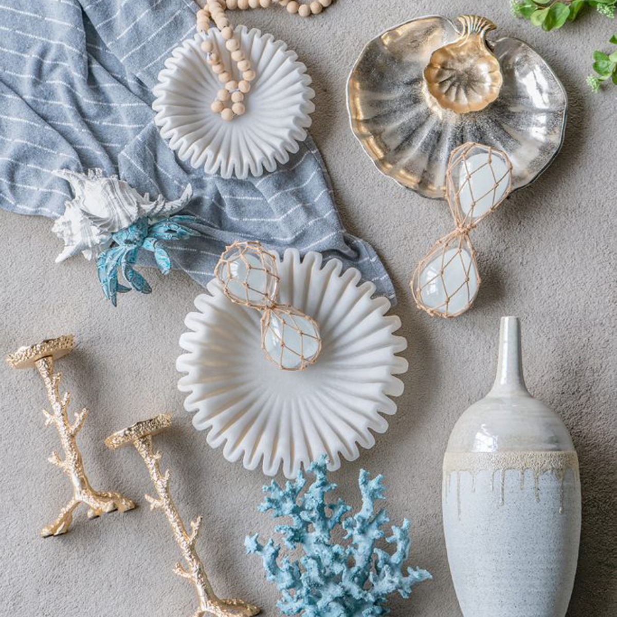 Artekko Hourglass Γυάλινη Κλεψύδρα με Σχοινί και Λευκή Άμμο (8.6x8.6x20.8)cm