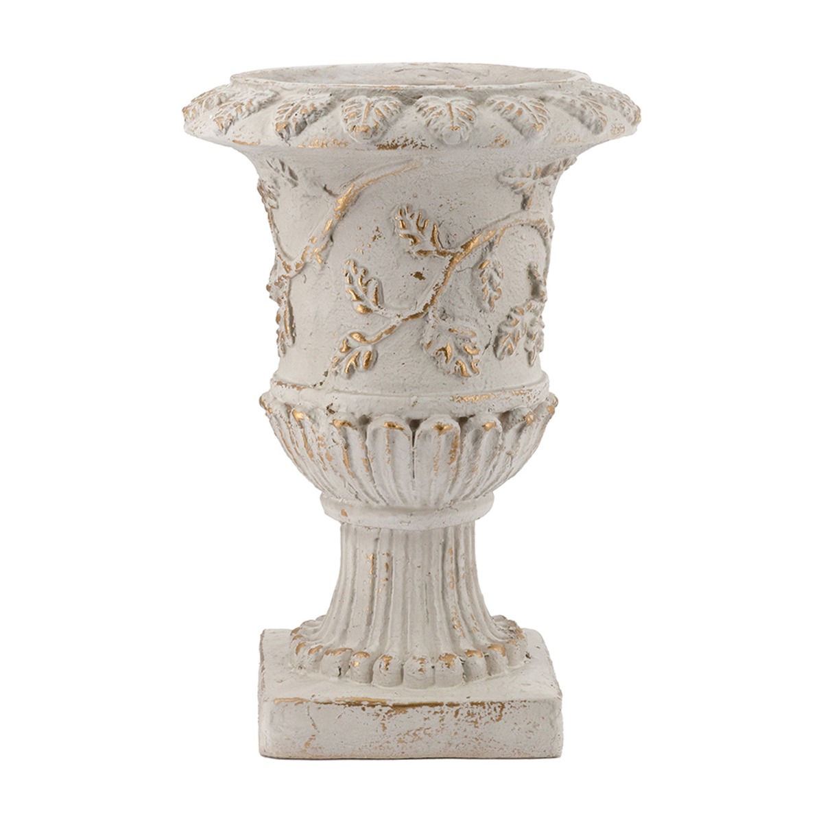 Artekko Cement Κασπώ από Μαγνήσιο σε Λευκή Πατίνα (35.5x35.5x51.5)cm