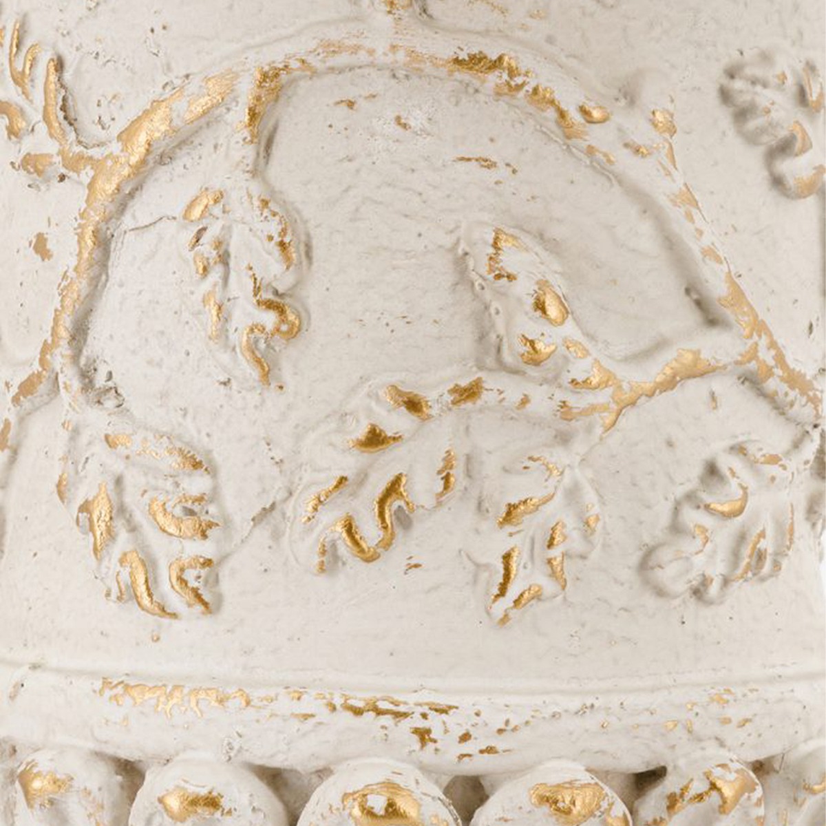 Artekko Cement Κασπώ από Μαγνήσιο σε Λευκή Πατίνα (35.5x35.5x51.5)cm