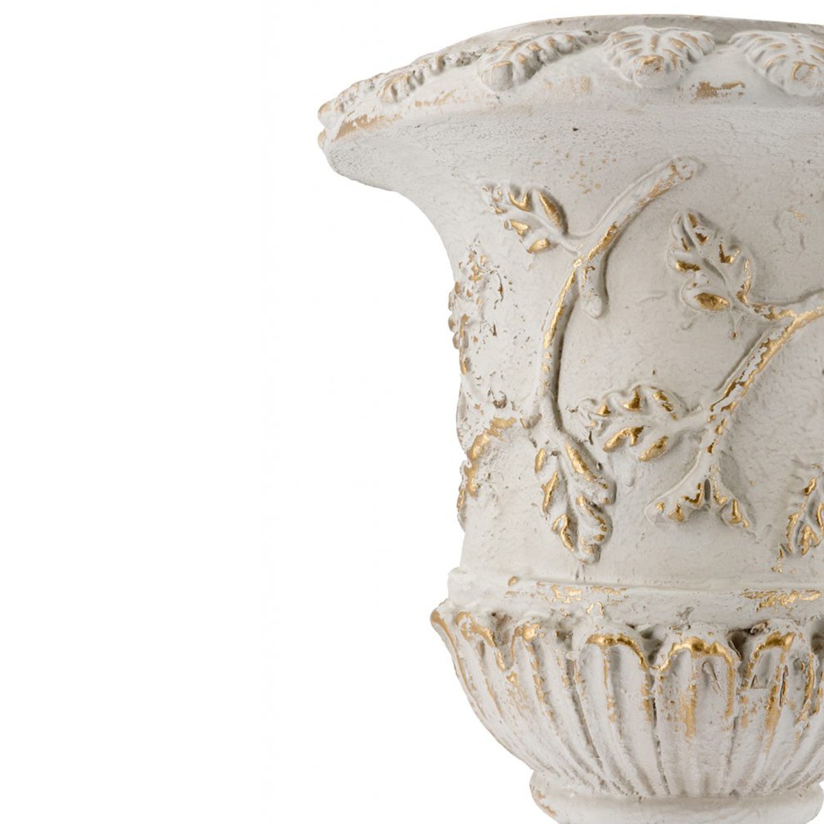 Artekko Cement Κασπώ από Μαγνήσιο σε Λευκή Πατίνα (35.5x35.5x51.5)cm