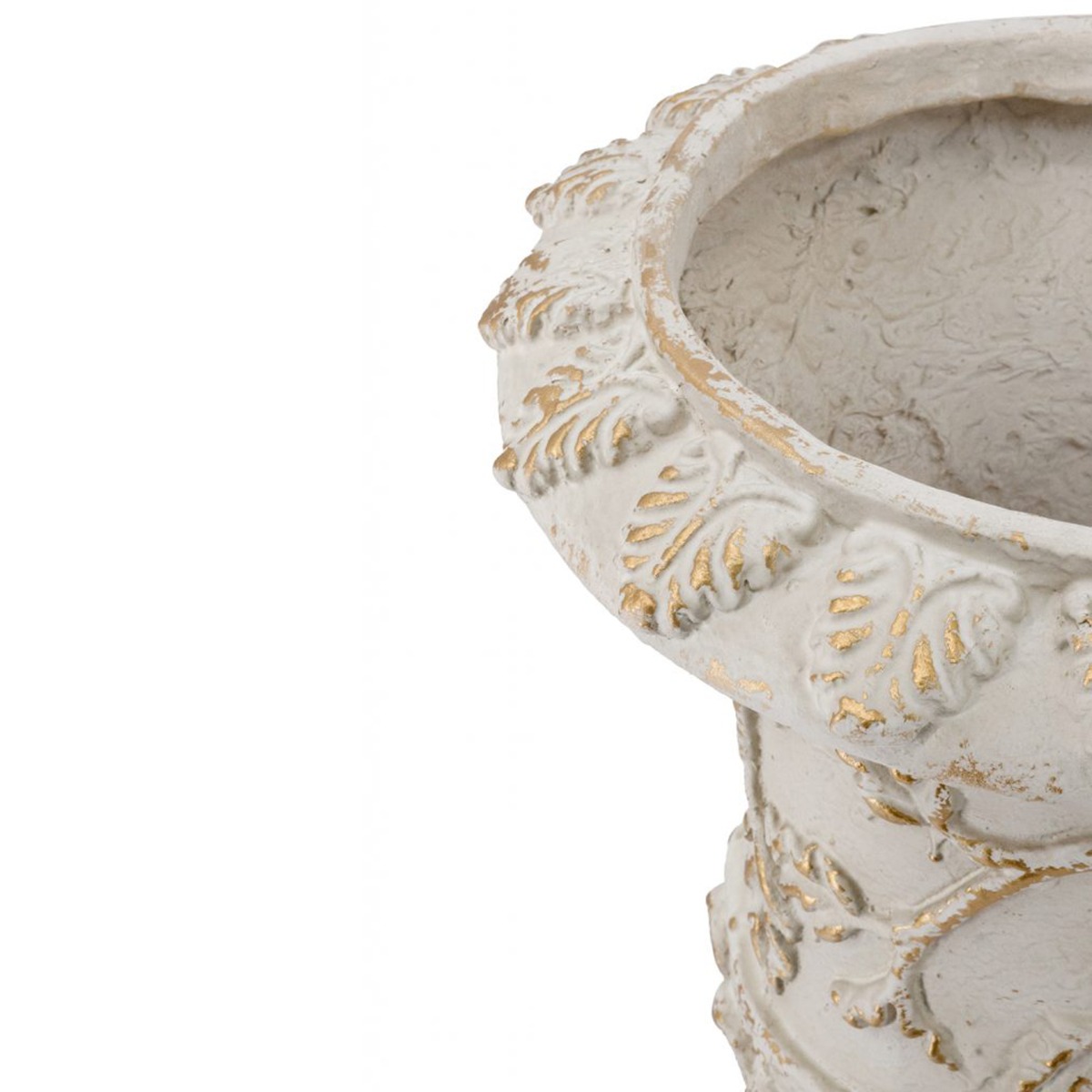 Artekko Cement Κασπώ από Μαγνήσιο σε Λευκή Πατίνα (35.5x35.5x51.5)cm