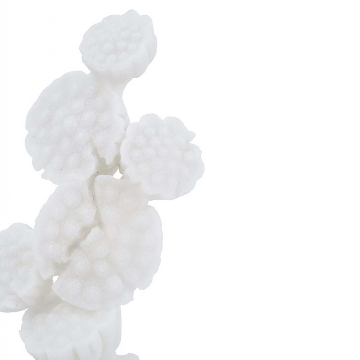 Artekko Coral Λευκό Διακοσμητικό Επιτραπέζιο Κοράλλι Ρητίνης (17x9.5x30.5)cm