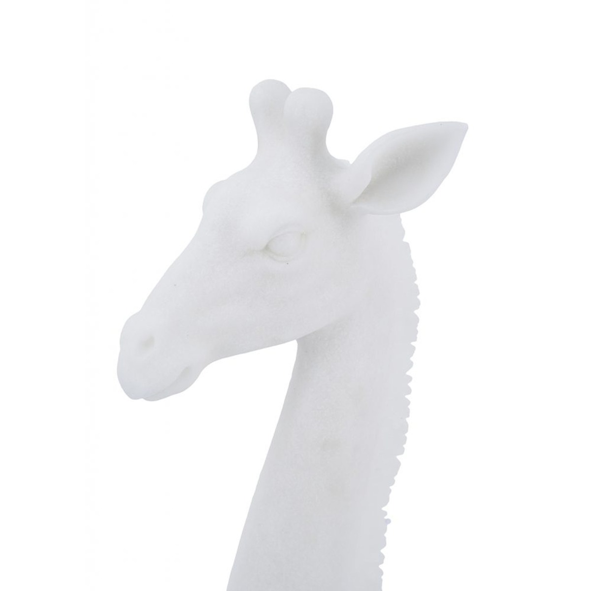 Artekko Animal Λευκή Διακοσμητική Καμηλοπάρδαλη Ρητίνης (25x20.5x64.5)cm