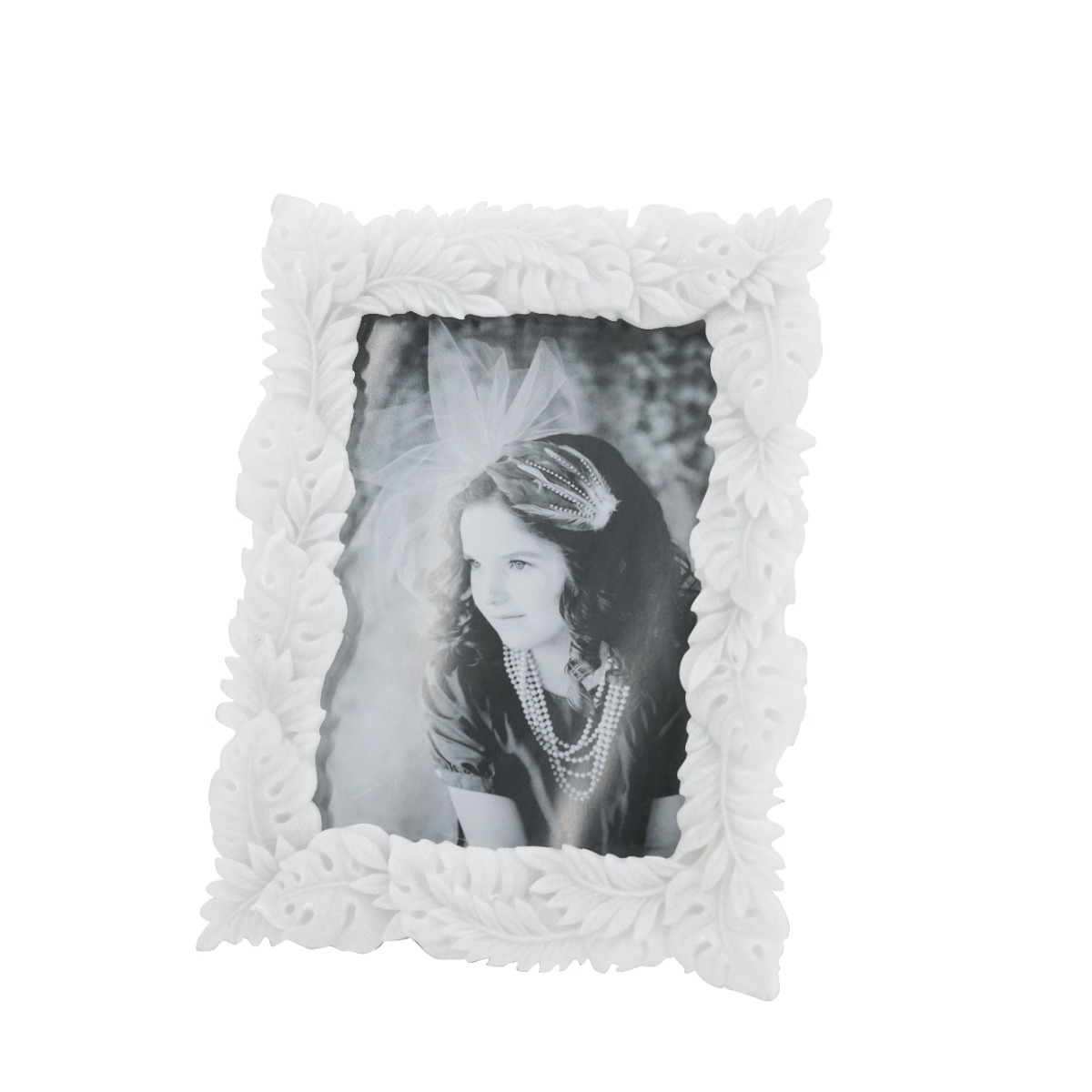 Artekko Frame Λευκή Κορνίζα Ρητίνης για Φωτογραφία 5x7" (20x2.3x24.2)cm