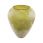 Artekko Frosted Γυάλινο Βάζο σε Πράσινο Απόχρωση (19.8x19.8x25.4)cm
