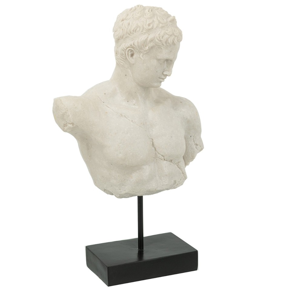 Artekko Bust Γκρι Διακοσμητική Προτομή Ρητίνης (29.5x17x54)cm