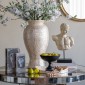 Artekko Bust Γκρι Διακοσμητική Προτομή Ρητίνης (29.5x17x54)cm